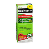 Robitussin, Robitussin Adult Cough+Chest Congestion Dm Liquid, 8 Oz