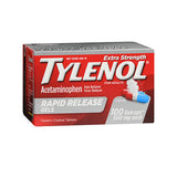 Tylenol, Tylenol Extra Strength Rapid Release Gelcaps, 100 Caps
