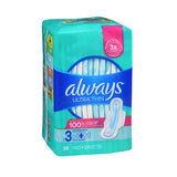Always Discreet, Always Ultra Thin Pads With Flexi-Wings Extra Long Super Absorbency Size 3, 28 Each