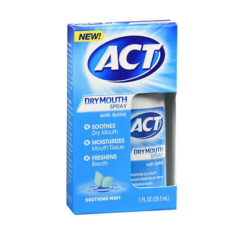 Act, Act Drt Mouth Spray With Xylitol, 1 Oz