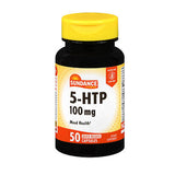 Sundance, Sundance Vitamins 5-HTP Capsules, 100 mg, 50 Caps