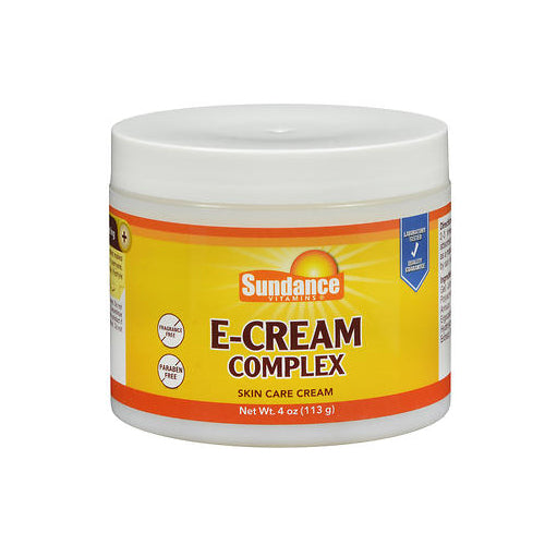 Sundance, Sundance Vitamins E-Cream Complex Skin Care Cream, 4 Oz
