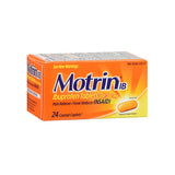 Motrin, Motrin Ib Ibuprofen Coated Caplets, 24 Tabs