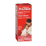 Tylenol, Tylenol Children's Pain + Fever Oral Suspension Strawberry Flavor, 4 Oz