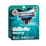 Gillette, Gillette Mach3 Cartridges 4, 4 Each