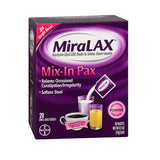 Bayer, MiraLAX Osmotic Laxative Powder Mix-In Pax, 20 Each