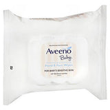 Aveeno, Aveeno Baby Hand & Face Wipes, 25 Each