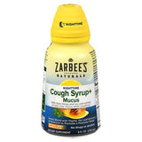 Zarbees, Zarbee'S Naturals Nighttime Cough Syrup + Mucus Natural Honey Lemon Flavor, 8 Oz