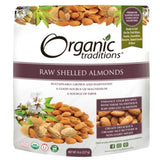 Raw Shelled Almonds 8 Oz By Organic Traditions