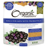 Maca for Mens with Probiotics Powder 5.3 Oz By Organic Traditions