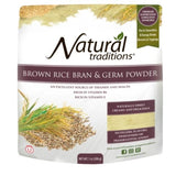 Brown Rice Bran and Germ Powder 7 Oz By Organic Traditions