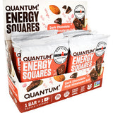 Energy Square Dark Chocolate Salt 8 Count By Quantum Health