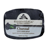 Glycerin Bar Soap Charcoal 4 Oz by Clearly Natural