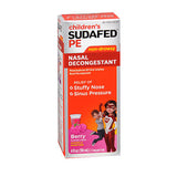 Sudafed PE Children's Nasal Decongestant Liquid Berry 4 Oz By Sudafed Pe