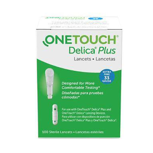 OneTouch Delica Lancets Fine 30 Gauge Count of 100 By Onetouch