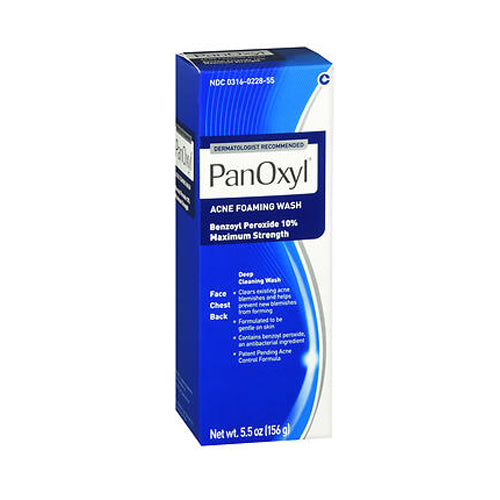 Panoxyl, PanOxyl Acne Foaming Wash, 5.5 Oz
