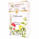 Celebration Herbals, Bilberries Organic Tea, 24 Bags