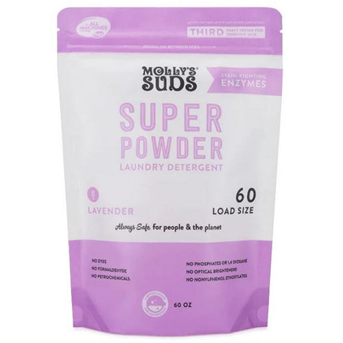 Super Laundry Powder Lavender 50 Loads by Molly's Suds