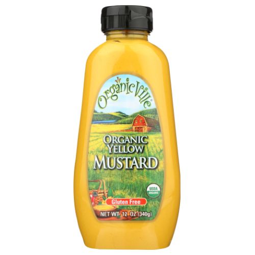 Organic Yellow Mustard 12 Oz By Organicville