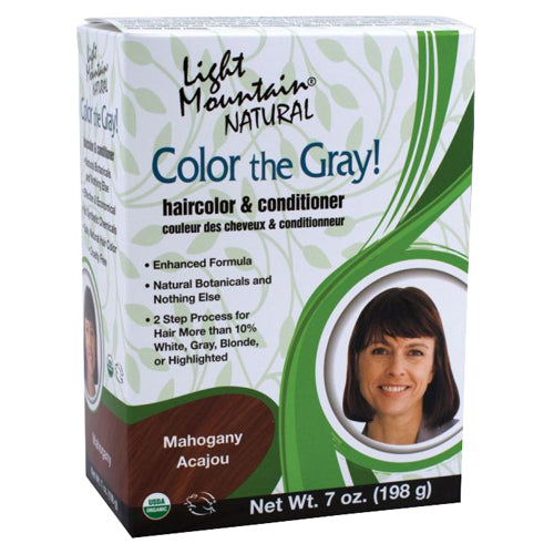 Color The Gray Mahogany 7 Oz By Light Mountain