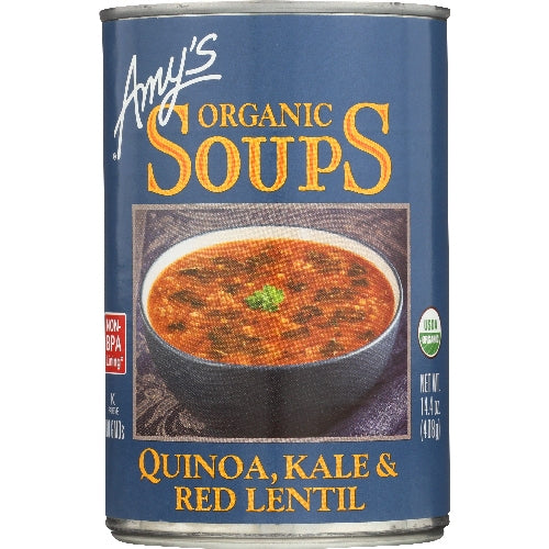 Soup Red Lntil Kale Quino Case of 12 X 14.4 Oz By Amys