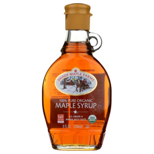 100% Pure Organic Maple Syrup 8 Oz By Shady Maple Farm