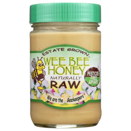 Honey Naturally Raw Honey 16 Oz By Wee Bee