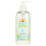 Liquid Hand Soap Unscented 12 Oz By Sun & Earth
