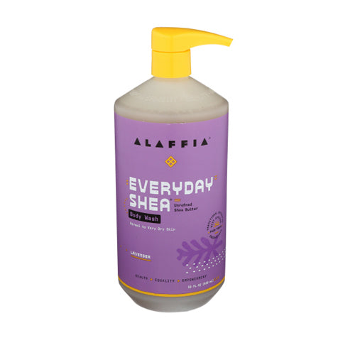 Everyday Lavender Body Wash 32 Oz By Alaffia