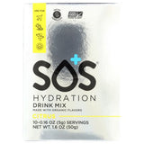 Hydration Drink Mix Citrus 50 Grams By Sos Hydration