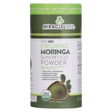 Organic Moringa Superfood Powder 8 Oz By Miracle Care