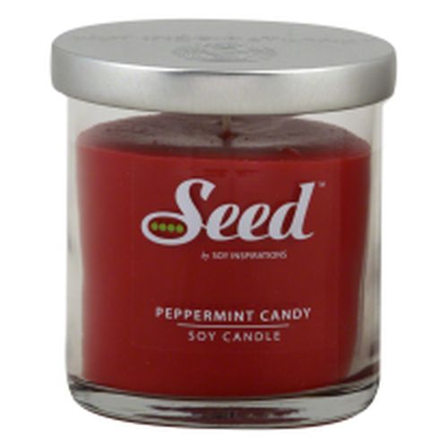 Peppermint Candy Candle 7.5 Oz By Seed