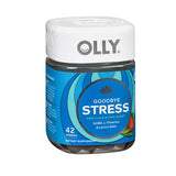 Olly, Stress Gummies, 0, Berry Verbena 42 Count