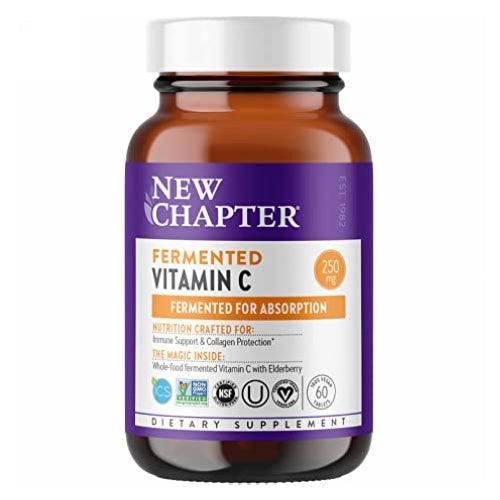 New Chapter, Fermented Vitamin C, 60 Count