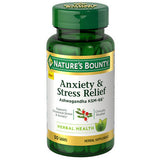 Nature's Bounty, Nature's Bounty Anxiety & Stress Relief Tablets, 50 Tabs