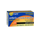 Sunmark Enteric Coated Aspirin 125 Tabs By Sunmark