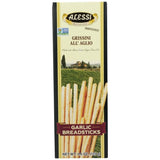 Breadstick Thin Garlic Case of 12 X 4.4 Oz By Alessi