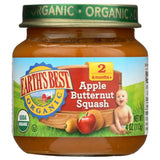 Organic Baby Food Stage 2 Apple & Peanut Butter Squash 4 Oz By Earth's Best