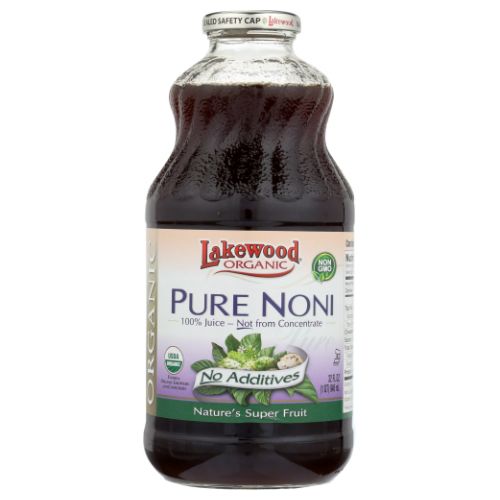 Organic Pure Noni Juice 32 Oz By Lakewood Organic