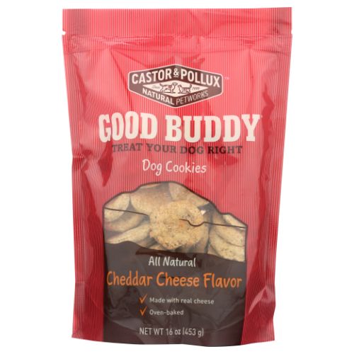 Good Buddy Dog Cookies Cheese 16 Oz By Castor & Pollux