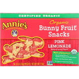 Fruit Snk Pink Lemonade Case of 10 X 4 Oz By Annie's Homegrown