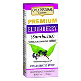Premium Elderberry Syrup 4 Oz by Only Natural