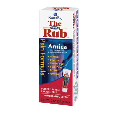 Arnica Cream The Rub 2 Oz By NatraBio