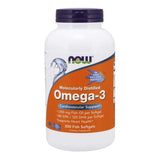Now Foods, Omega-3 Molecularly Distilled Fish Softgels, 1000 mg, 200 Softgels