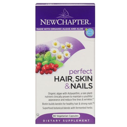 Perfect Hair, Skin, & Nails 90 Veg Caps By New Chapter