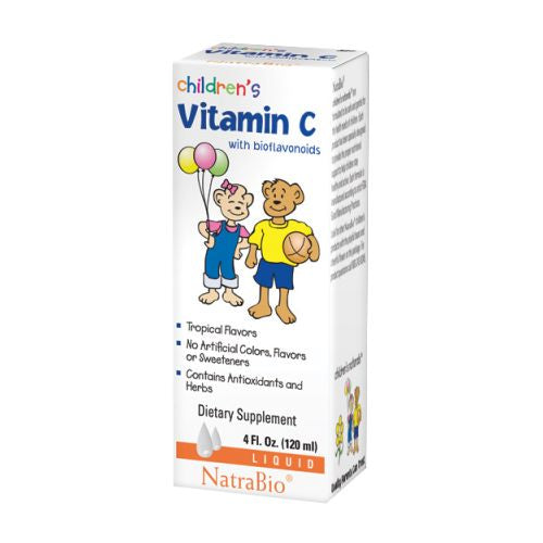 Childrens Vitamin C 4 FL Oz By NatraBio