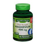 Nature's Truth, Nature's Truth Magnesium Quick Release Softgels, 400 Mg, 72 Tabs