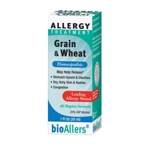 bioAllers Food Allergies Grain Relief GRAIN, 1 OZ By Natural Care