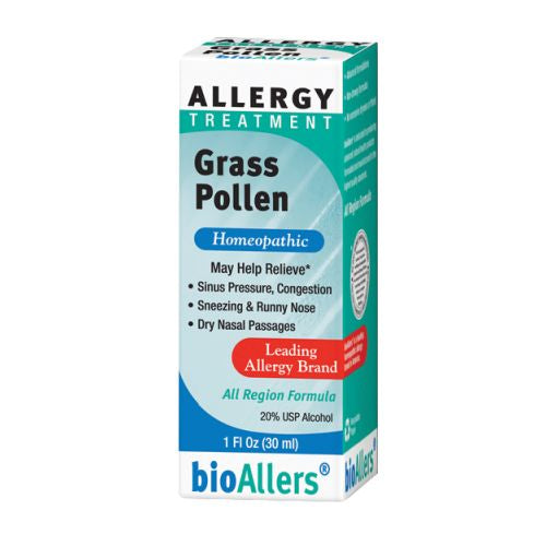 Bioallers Grass Pollen Allergy Relief 1 FL Oz By Natural Care