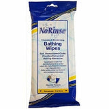 No Rinse, Rinse-Free Bath Wipe, Count of 8